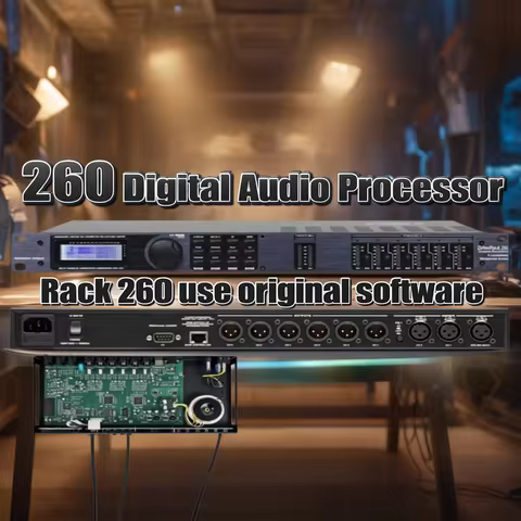 TITumnnI 260 Audio Processor Driver Rack Dbx Drivers 260 PA Processor Audio Dsp Digital Audio Speake
