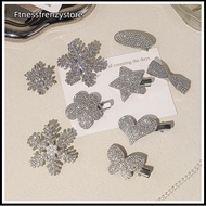 [FF] Shiny Rhinestone Star Hairpin Bangs Clip Side Clip Diamonds Hair Accessories [TH]