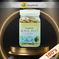HONEYWORLD® Japanese Royal Jelly + Collagens Capsules 180s