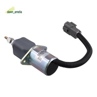12V  Shut Off Solenoid 1751ES-12A3UC12B1S 129953-77811 for  4NTE94  for  R60-5 R210-5 SA-4673-S