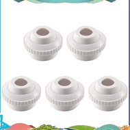 5Pcs/Set Swimming Pool Pool Nozzle Nozzle Spout Eyeball Fitting Spa Return Jet Fitting 1.5 Inch Wate