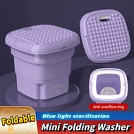 Mini washing machine small socks washing machine lazy special portable folding washing machine