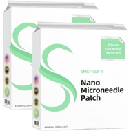 gt-Glp-1 Nano Microneedle Patch, Nano Microneedle Patch, Glp-1 Patches for Women and Men (2boxes)