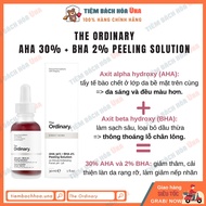[Bill US] Tẩy da chết hoá học peel da The Ordinary AHA 30% + BHA 2% Peeling Solution tiembachhoauna