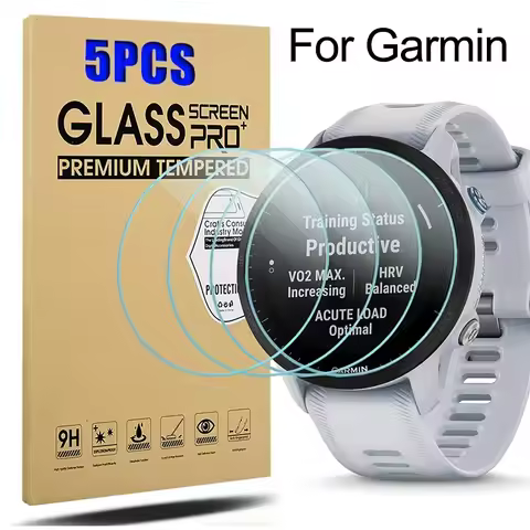 For Garmin Fenix 7 6 6S 6X 5 5S/Vivoactive 3/Forerunner 945 955 735XT/Garmin Enduro 2 Tempered Glass