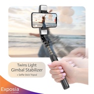 JT- Gimbal 1-Axis Smartphone Stabilizer Tripod Selfie Stick Bluetooth