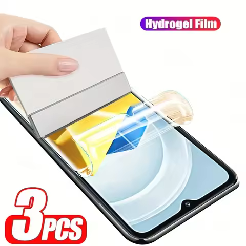 3Pcs HD Hydrogel Film For Cubot Kingkong 8 Note 40 21 50 X70 Star 5G 9 Power J20 P80 Screen Protecto