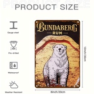 Bundaberg Rum 1888 Vintage Wall Sign - Aluminum 7.87x11.81 inches Indoor/Outdoor Use