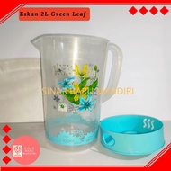 Eskan 4 L Green Leaf Water Kettle 4 L Eskan Diva Green Leaf/ 4 L Water Container/