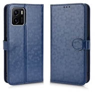 For VIVO Y01 Y15S 2021 Phone Case Flip Wallet PU Leather VIVO Y15A Casing Shockproof Bracket Back Co