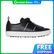 G /Fore Womens Golf Practice Shoes Spikeless Leather Black