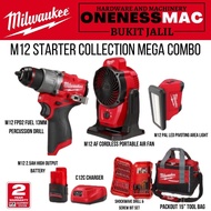 Milwaukee M12 Starter Collection Mega Combo / BEST DEAL / FREE Milwaukee Packout Tool Bag + Milwaukee Screwdriver Set