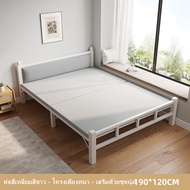 🌈 My Lifes 🌈พร้อมส่งจากไทย!เตียงพับได้ เตียงพับเตียงเหล็ก เตียงนอน 3 5 ฟุต 190*120CM เตียงเหล็ก รับน้ำหนัก 400 กิโลกรัม