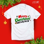 Merry CHRISTMAX T-shirt - HoCha89 Thick, Smooth, Stretchy Fabric 4c High Quality Chain Link Collar (
