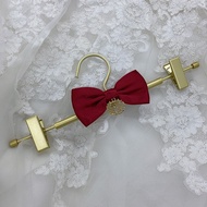 Light Luxury Metal Lightweight Anti-slip Hanger Wedding Dress, Bride and Groom Chinese Wedding Hange