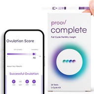 Proov Complete Fertility Testing System | Help Test Your Fertility at Home | Medical-Quality at Home