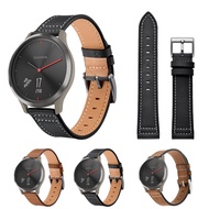 z74nfyx Garmin Genuine Leather Strap vivolife vivoactive3 vivomove HR 645 20MM First Layer Cowhide Watch