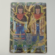 Dragon Ball Super CCG TCG I BT20-077 SR Android 17 & Hell Fighter 17, Synchronized (foil)