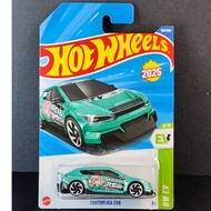 Hot Wheels Custom KIA EV6 - Green ( 120/250 - 2025 Mix L - HW EV 8/10 )  - New for 2025