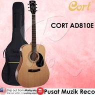 【LIMITED TIME OFFER】 Cort AD810E NS Dreadnought Semi Acoustic Guitar Natural Satin Kapok Gitar Akustik Elektrik Gitar