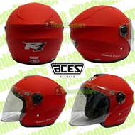 ACES R1 Open Face Helmet With Clear Visor Topi Keledar Motorsikal 100% Original Aces SIRIM Approved
