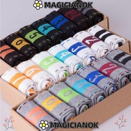 MAGICIANOK 7pairs Week Socks Comfy Fashion Lot Cotton