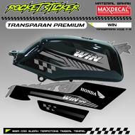 WIN Striping WIN Sticker Variation WIN UV TRANSPARENT CODE F.15 PREMIUM MAXDECAL MATERIAL