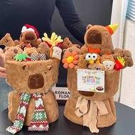 Spring Festival Capybara Capybara Doll Bouquet Finished Doll Cartoon Flower 38 Women's Day Gift Bouq