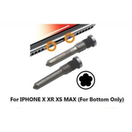 iPhone 6 6s 6sp / iPhone X XR XS MAX (For Bottom Only) Screw 1 SET 2 PCS