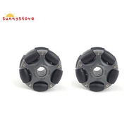 2Pcs 58mm Plastic Omni Wheel for Robot Kit Servo Motor Omni Wheel 14135