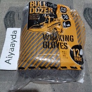 (1 DOZEN) BULL DOZER BRAND WORK GLOVES