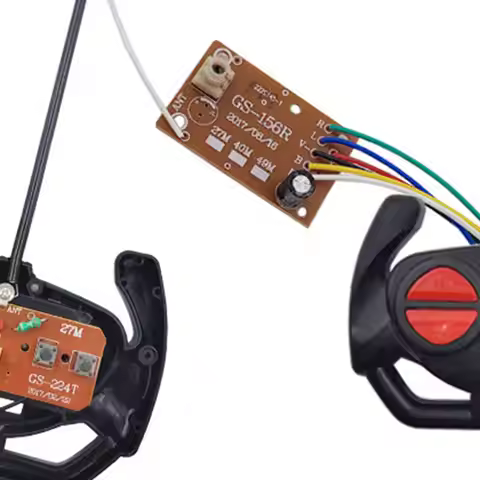 Circuit PCB Transmitter and Receiver Board 27MHz for Vehicles RC Car Crawler