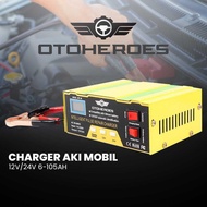 Car Battery Charger Battery Charger 12V/24V 4-105AH MF-2B Automatic Battery Powerbank Battery Charge