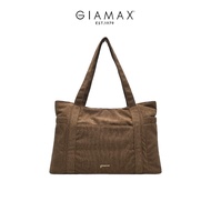 GIAMAX Corduroy Tote Bag JHB0122CN3BA6 Beg Tote Korduroi Wanita