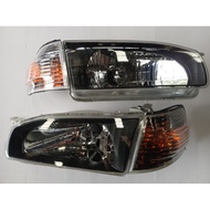 [OFFER] Toyota Corolla AE110 AE111 JDM 1996-1997 Crystal Black Headlight Head Lamp Corner Light Lamp