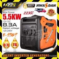 HWASDAN H6250IE 223CC Gasoline Silent Inverter Generator 5.5kW