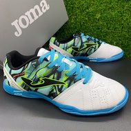 Joma Super Flex 2204 Indoor Sala Futsal Shoes | Kasut Futsal (Royal Fluor Black) 100% Original (Read