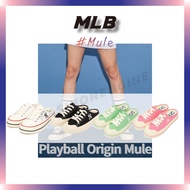 2022 NEW MLB KOREA Playball Origin Mule Team Logo Sneakers 32SHS1111 3AMUUA11N