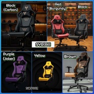 ‼️PROMO 9.9😍‼️Tomaz Syrix II Gaming Chair (Black Carbon)/Purple/Yellow