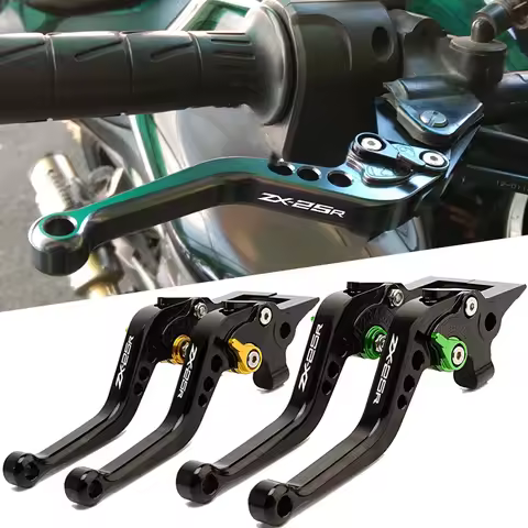 motorcycles CNC aluminum alloy brake clutch lever 6-speed adjustment For Kawasaki ZX-25R STD/SE/RR Z