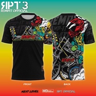 BAJU REMPIT NEXT LEVEL TSHIRT JERSEY TERPADU Men Women Tops Short Sleeve Shirt