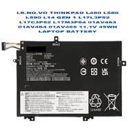 LE.NO.VO THINKPAD L480 L580 L590 L14 GEN 1 L17L3P52 L17C3P52 L17M3P54 01AV463 01AV464 01AV465 11.1V 