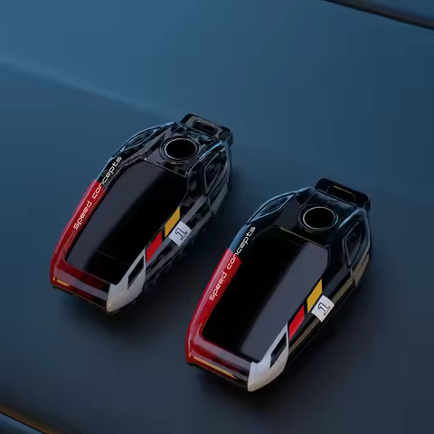 Carbon Fiber ABS Car Key Case Cover For BMW 5 7 Series X3 X4 X5 X7 G30 G31 G11 G12 G01 GT G32 i8 Pro