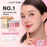 [Highlight&Contour&Blush Set] Judydoll 橘朵 Highlight & Contour Palette Blush & Highlight Palette