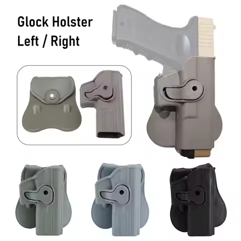 Left/Right Hand Tactical IMI Glock Holster Case Gun Holster for Glock 17 19 22 26 31 Pistol Holsters