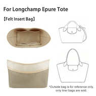 Suitable for Longchamp Epure Tote XS/L Felt Insert Organize Lightweight Liner Bag