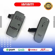 Rubber USB HDMI MIC Canon 650D 700D