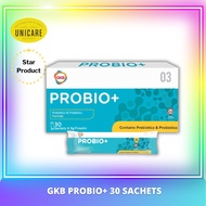 GKB PROBIO+ PROBIOTICS AND PREBIOTICS FORMULA (30 SACHETS)