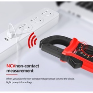 UNI-T UT204+ Digital Clamp Meter DC AC Current Voltage Ampere NCV Ohm Tester Multimeter 6000 Counts