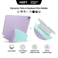【White Pen holder included】MOFT Dynamic Folio For iPad Multifunctional Tablet Stand